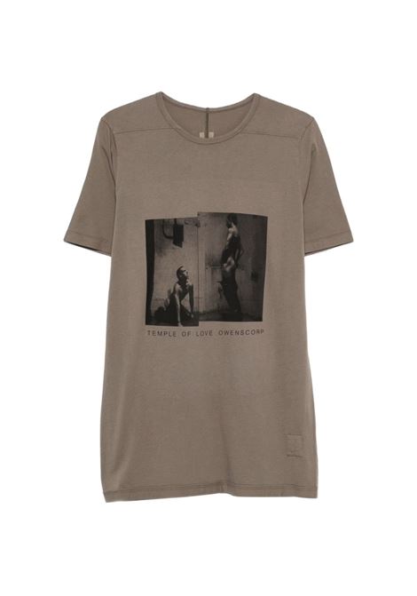 level t t-shirt man dust RICK OWENS DRKSHDW | DU01F4250 RNEP6P3409